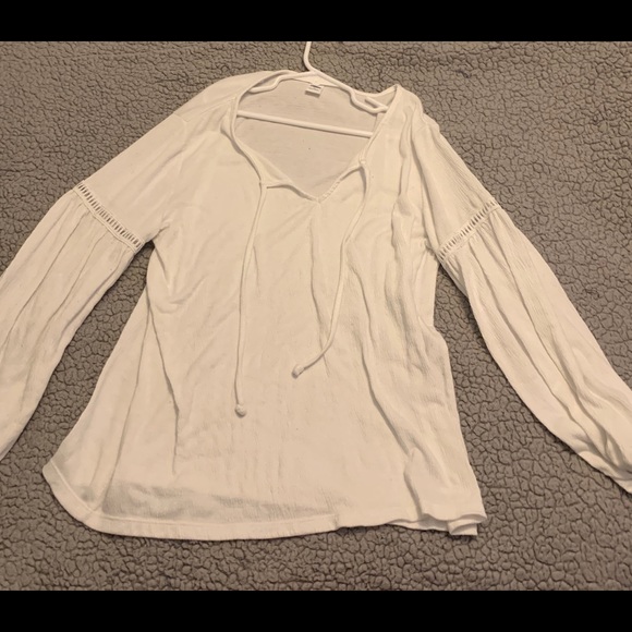 XS white flowy white blouses from old navy - Picture 1 of 1